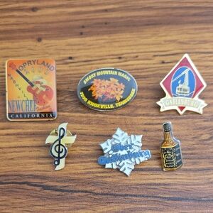 Vtg Tennessee Collectible Pins Set - Circa 80s 90s Y2K